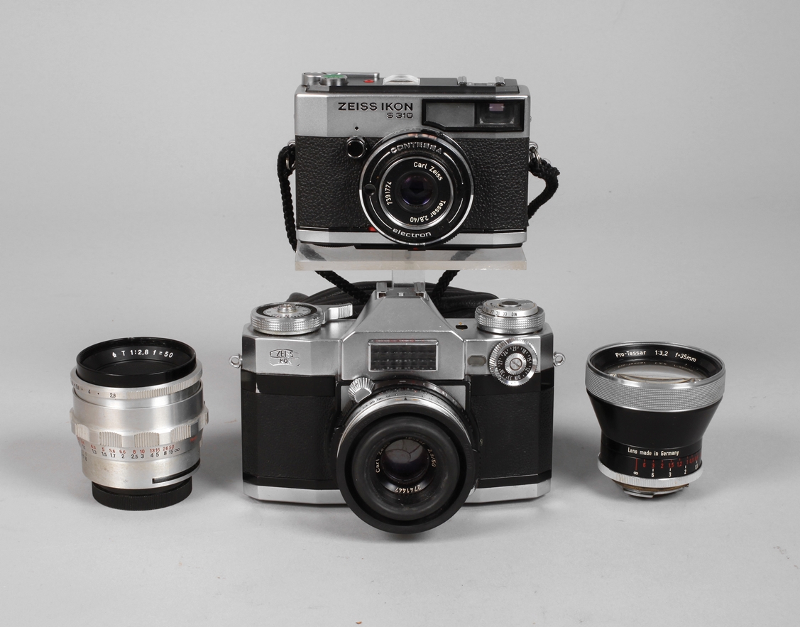 Zeiss Ikon Contaflex Super and S310