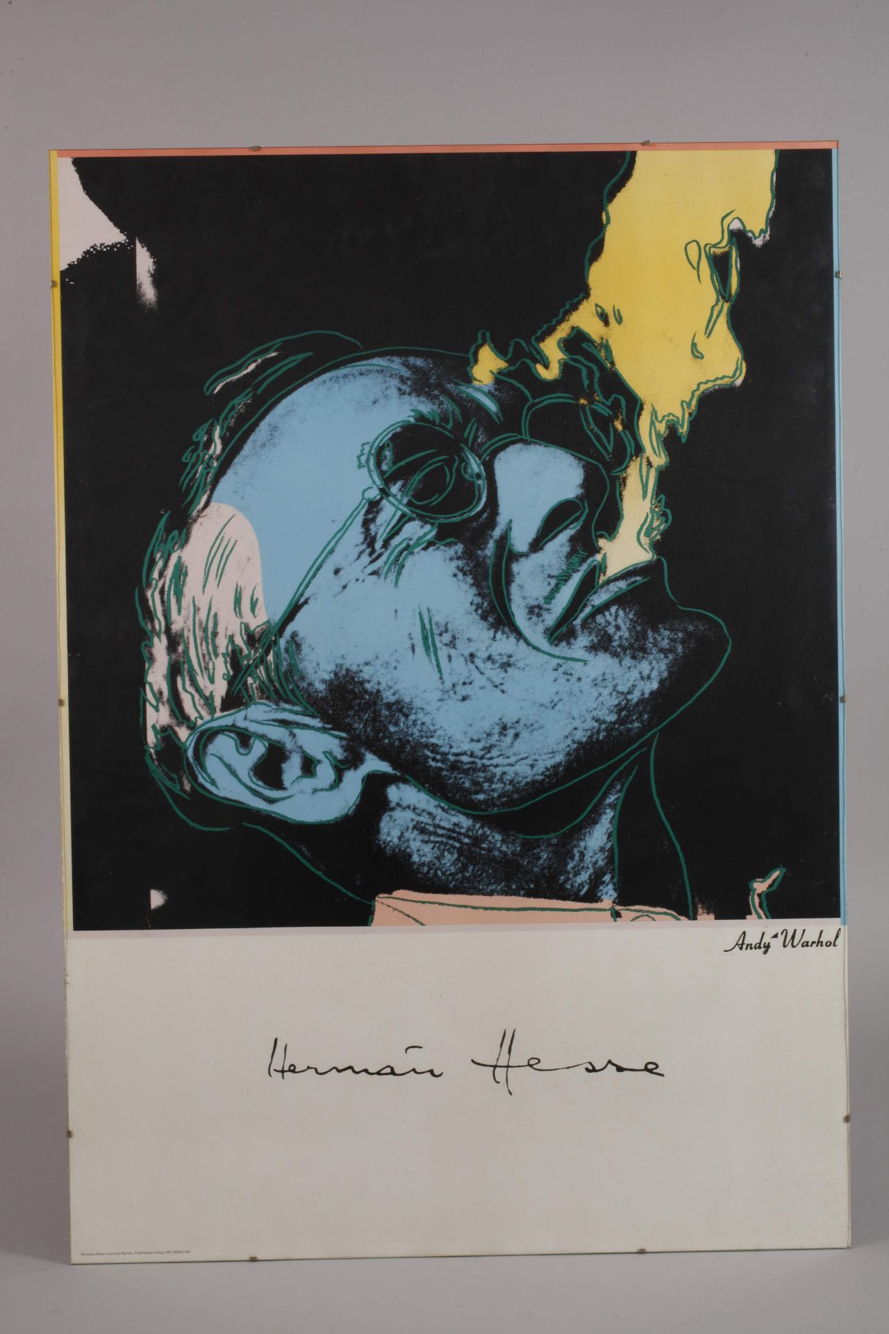 nach Andy Warhol, "Hermann Hesse" - Bild 2 aus 3