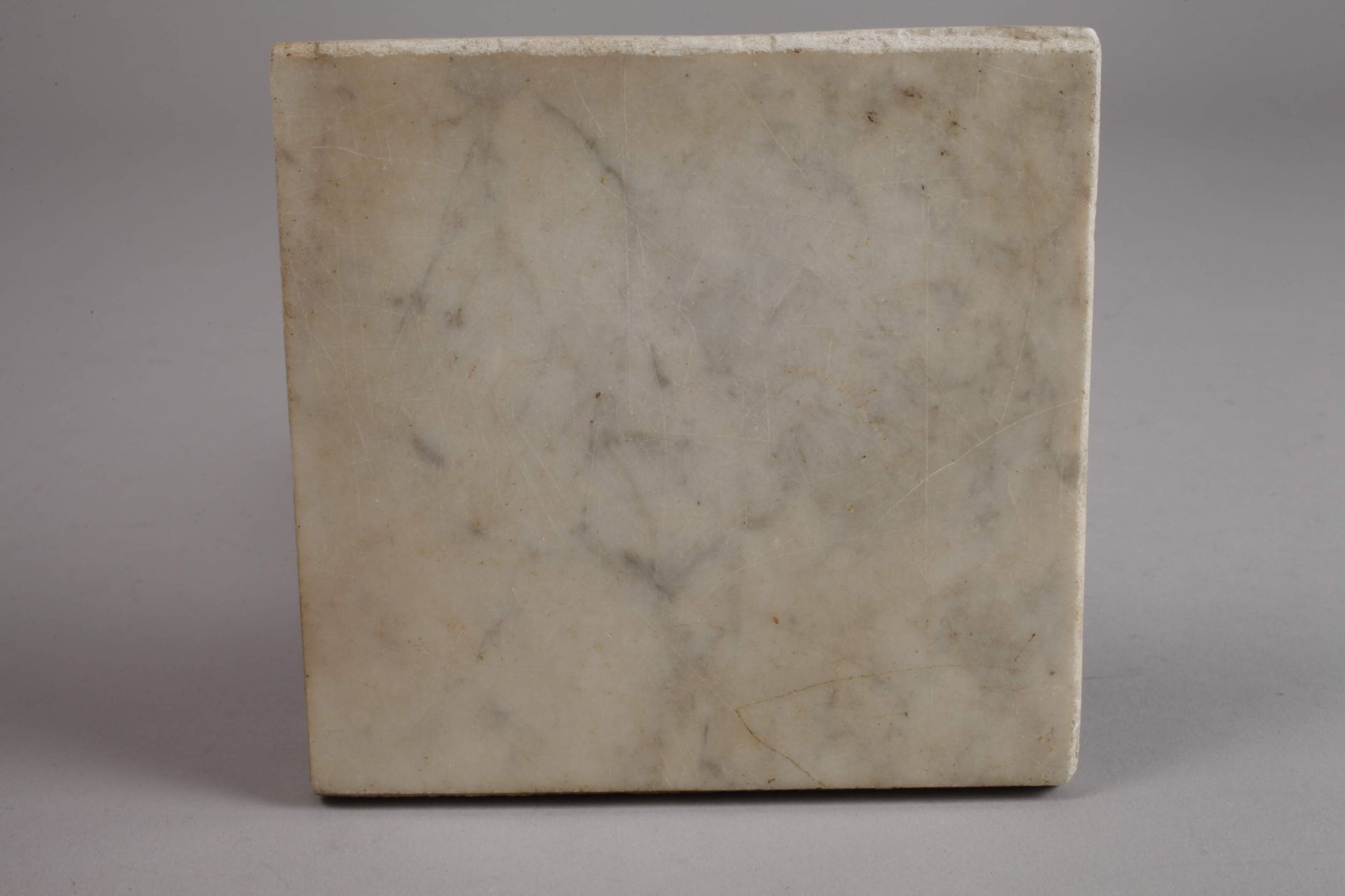 Marble tile with antique portrait - Image 3 of 3