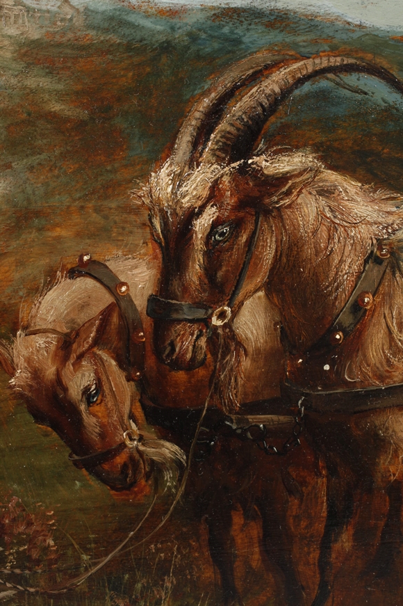 Norbert Schrödl, Goat carriage of the Sophie von Meister family - Image 4 of 5