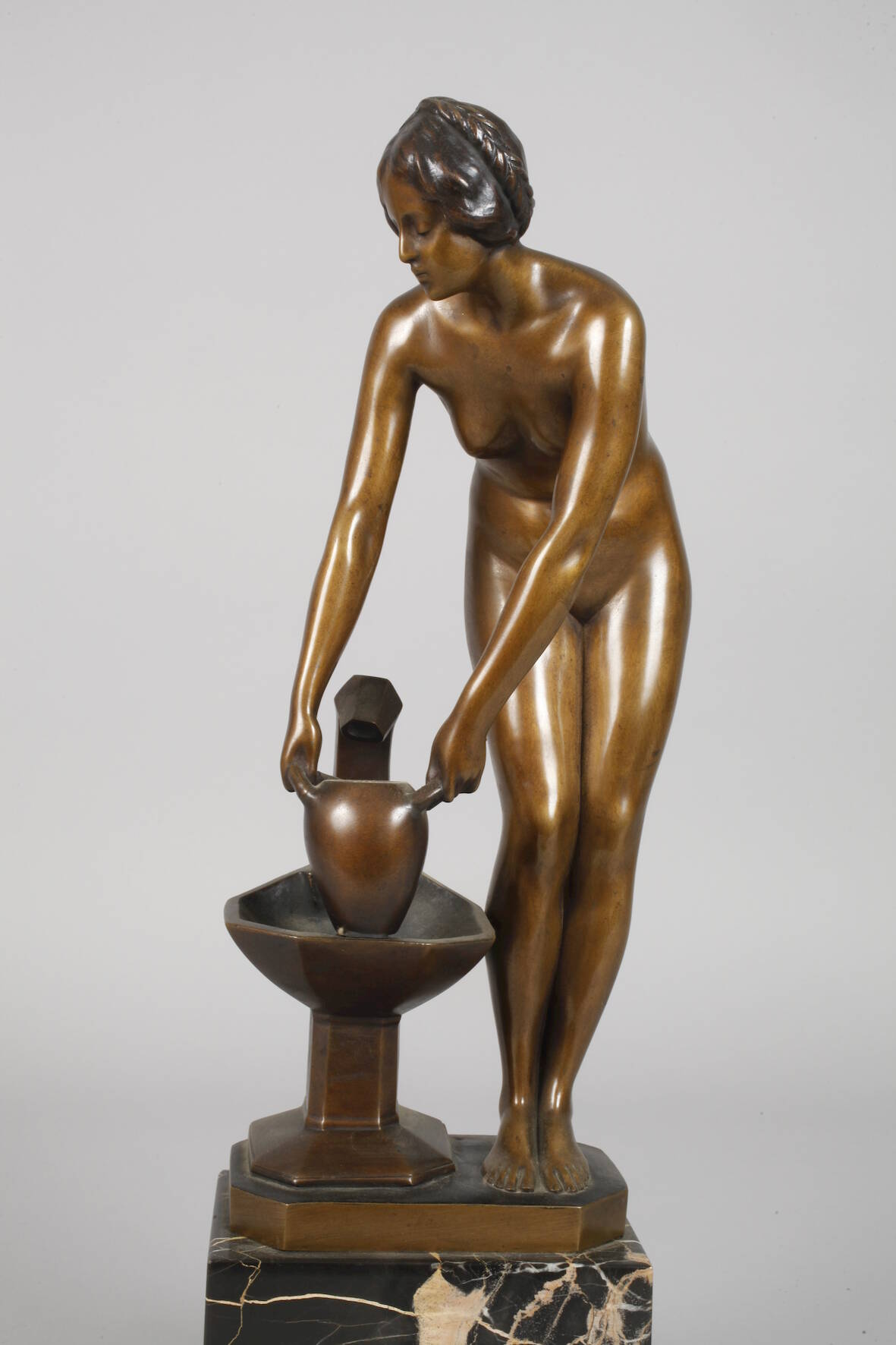 Prof. Victor Heinrich Seifert, Nude at the Fountain - Image 2 of 7