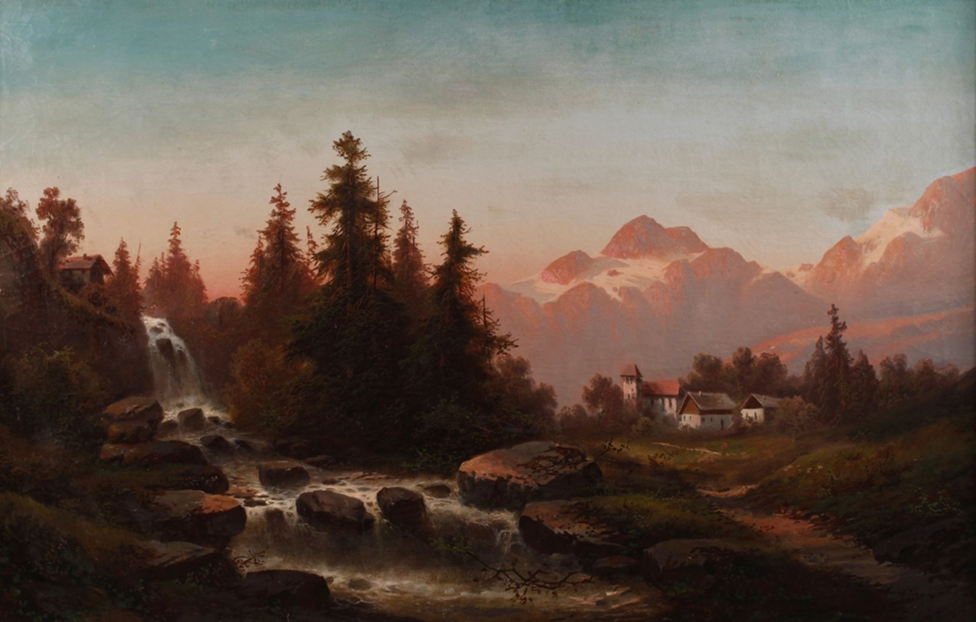 C. Lubin, Dawn in the Mountains