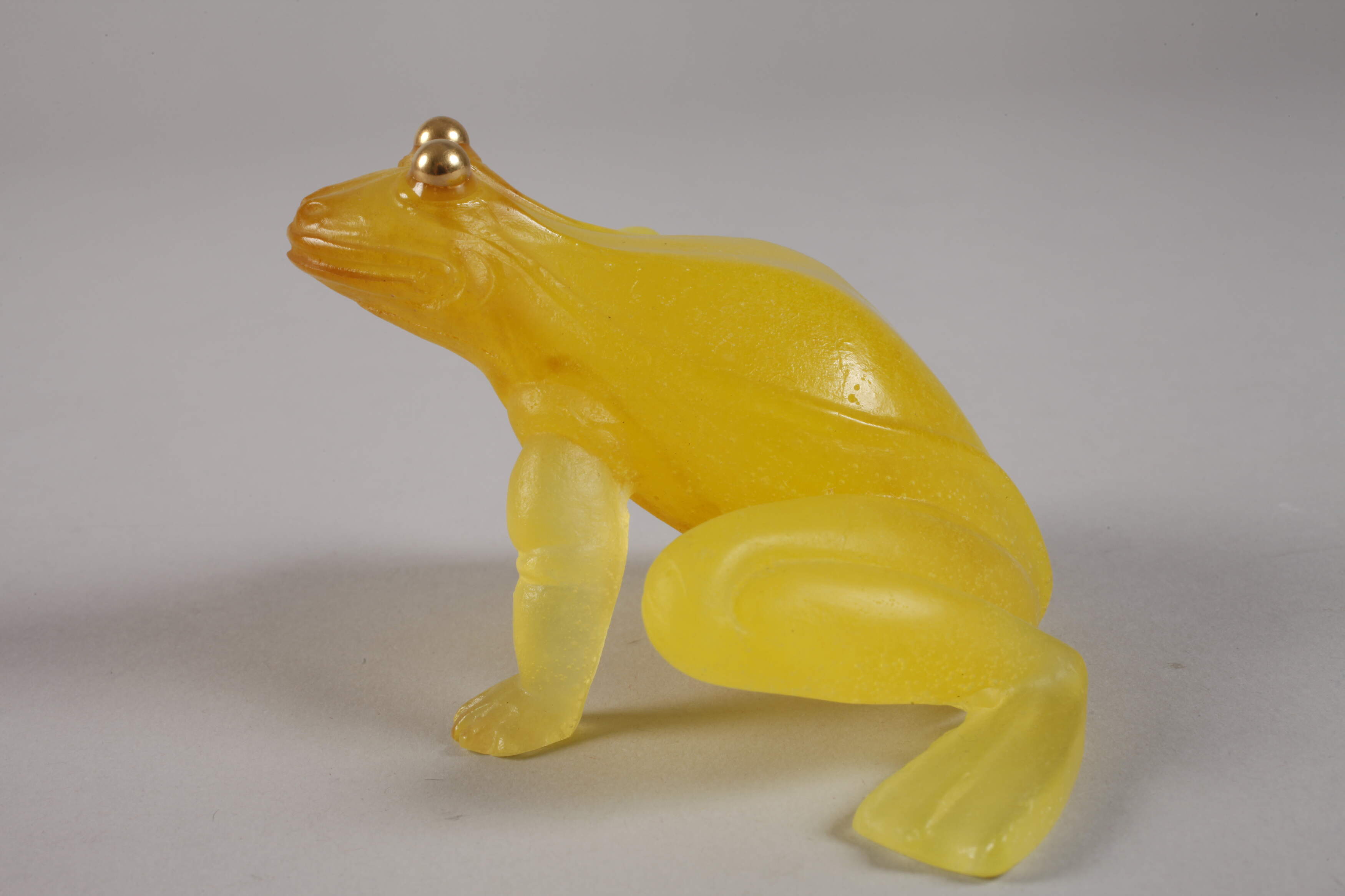 Daum Nancy Frog Pâte de Verre - Image 2 of 5