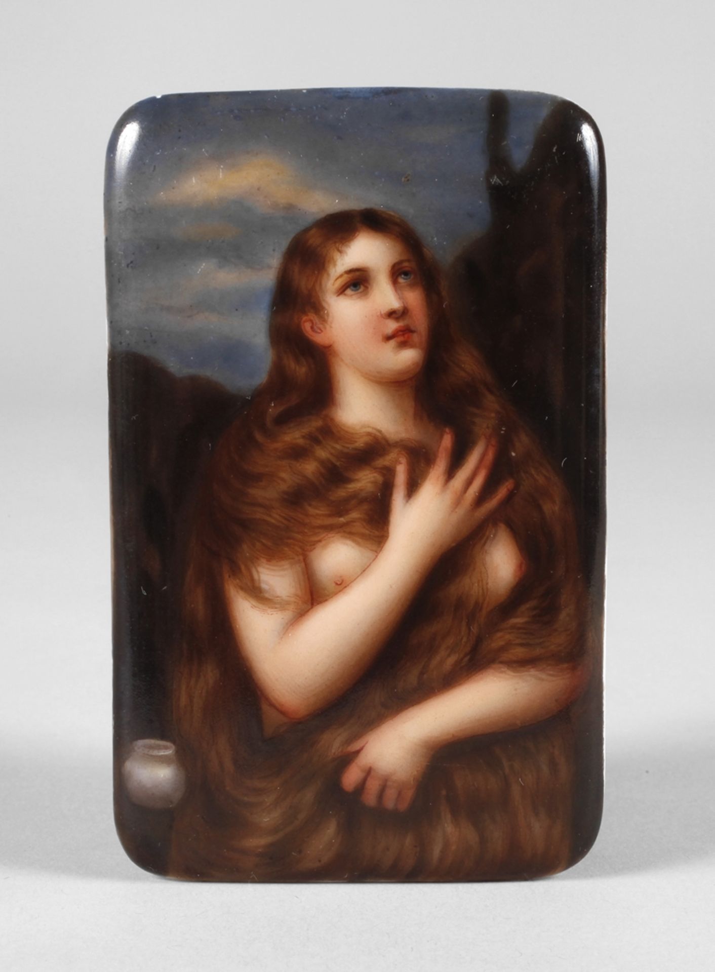 Small picture plate Penitent Mary Magdalene