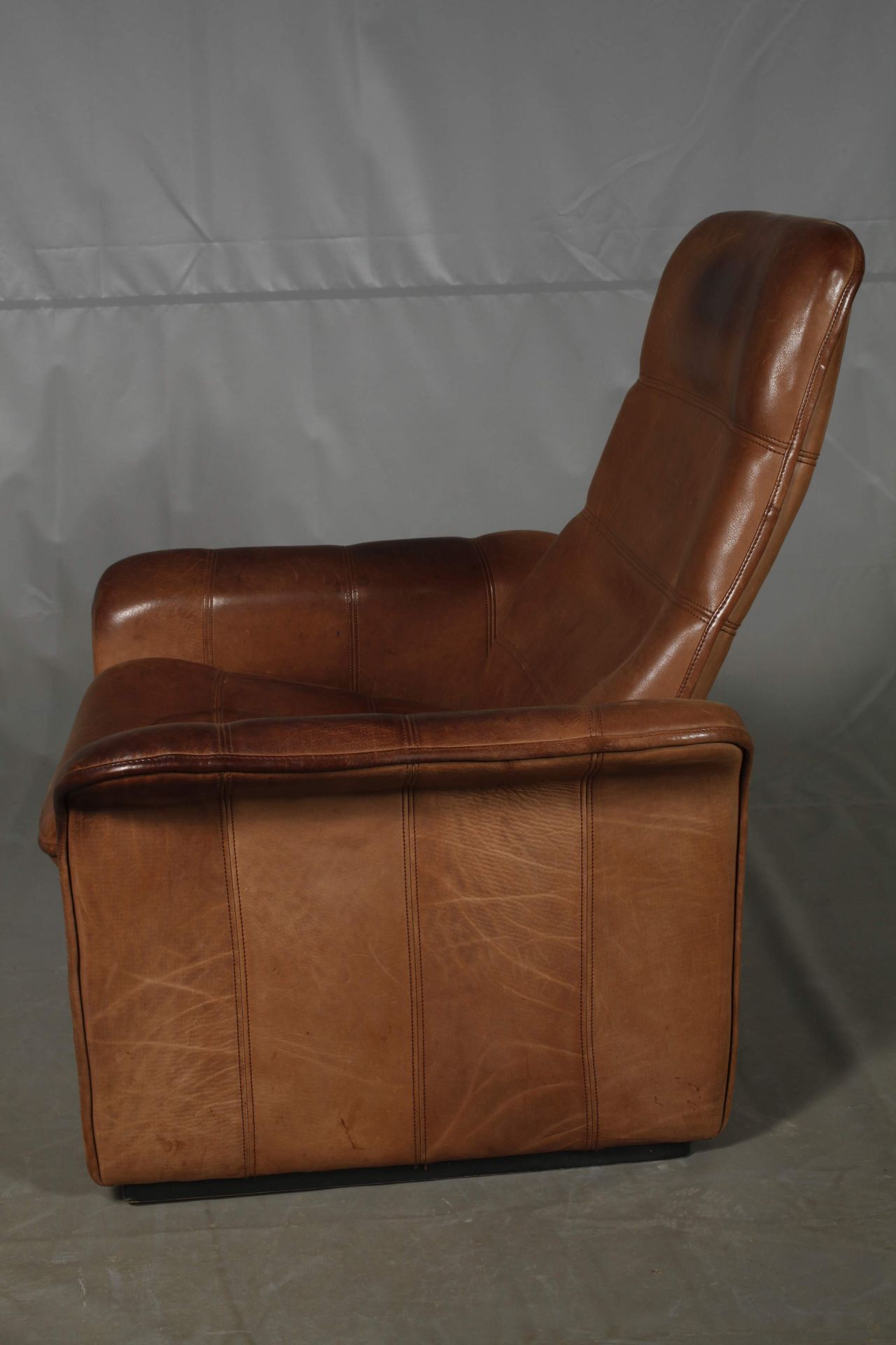 De Sede armchair and ottoman DS50 - Image 6 of 9