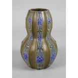 Julius Dressler Vase mit Ornamentbändern