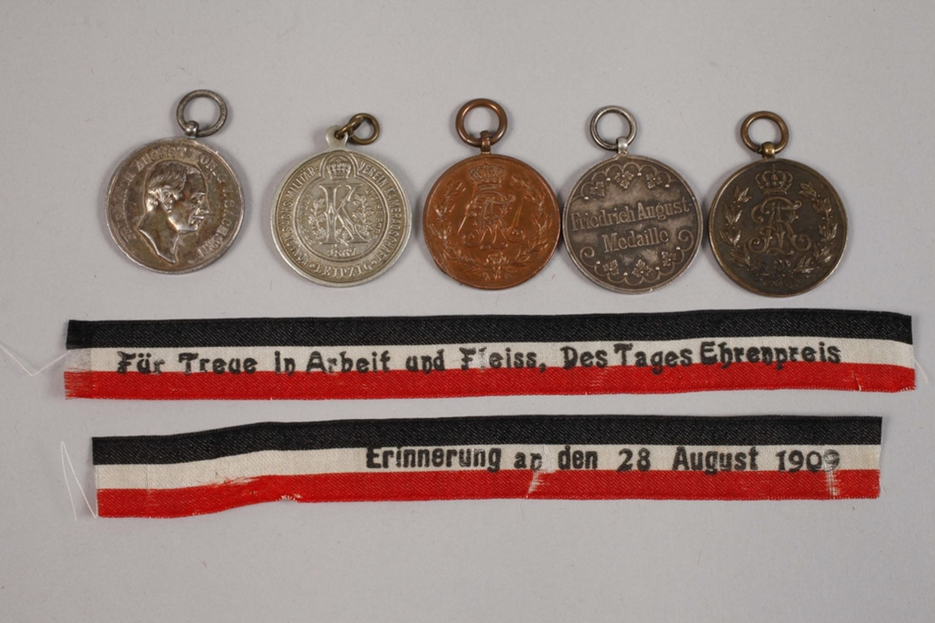 Konvolut sächsische Medaillen - Bild 3 aus 3
