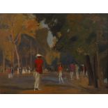 Rudolf Hellwag, "Jardin du Luxemburg, Paris"