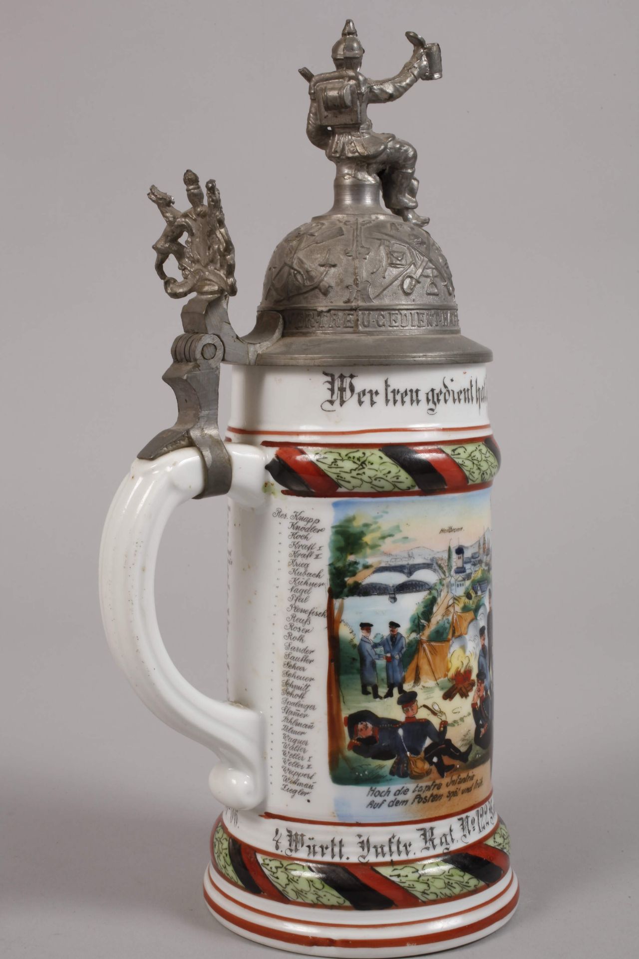 Reservist mug Infantry Regiment 122 Heilbronn - Image 2 of 6