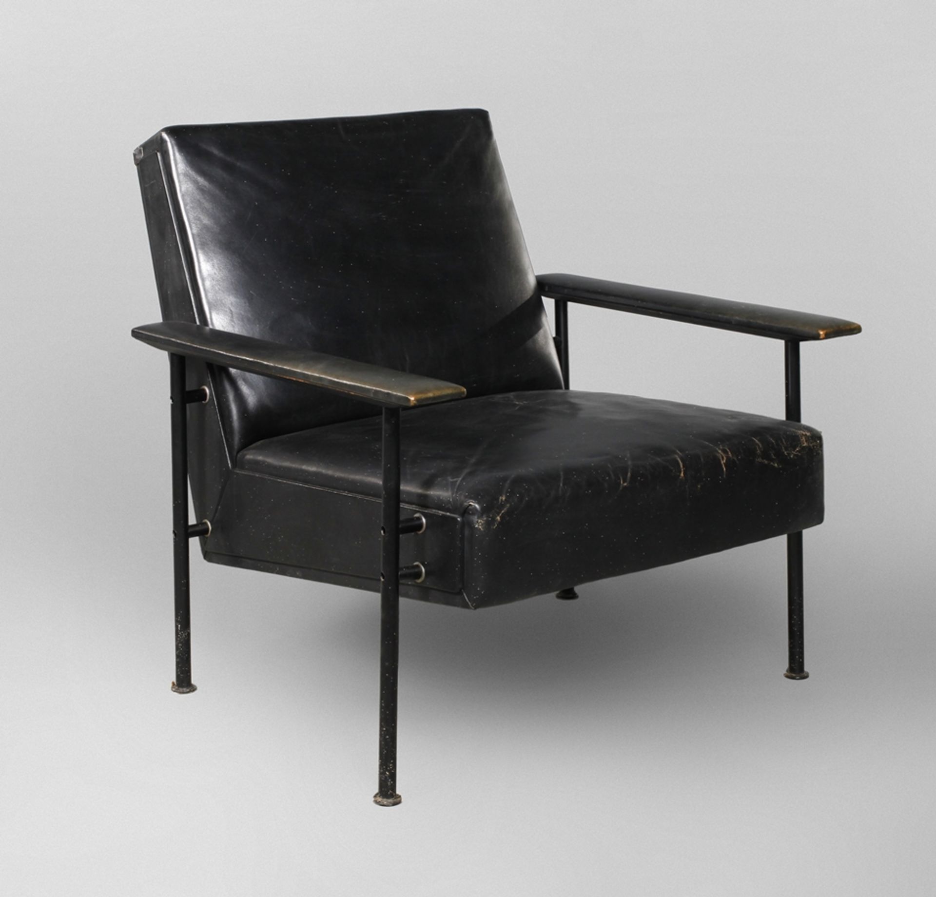 Leather armchair