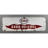 Großes Emailleschild Esso