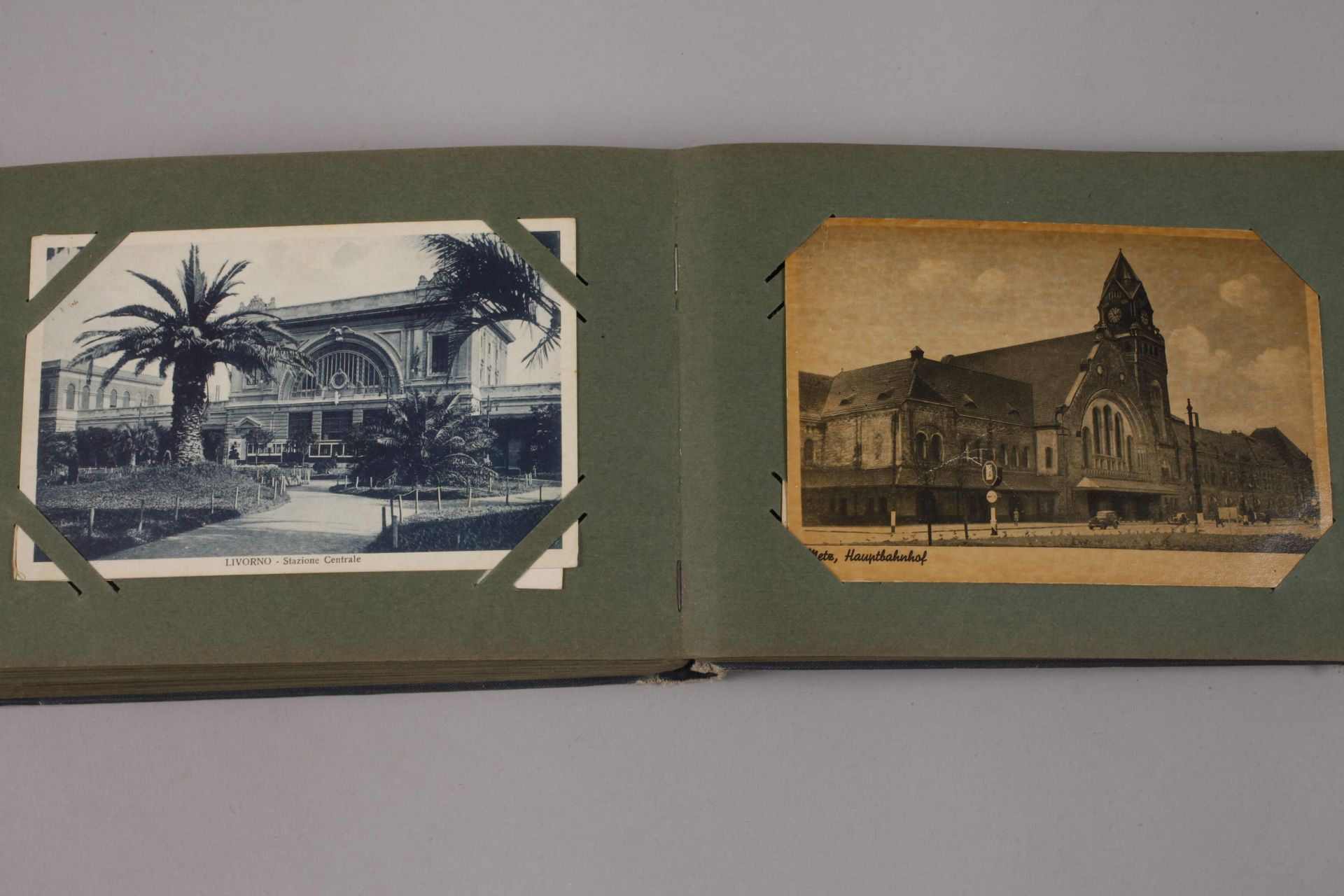 Picture postcard album railway stations - Image 8 of 9