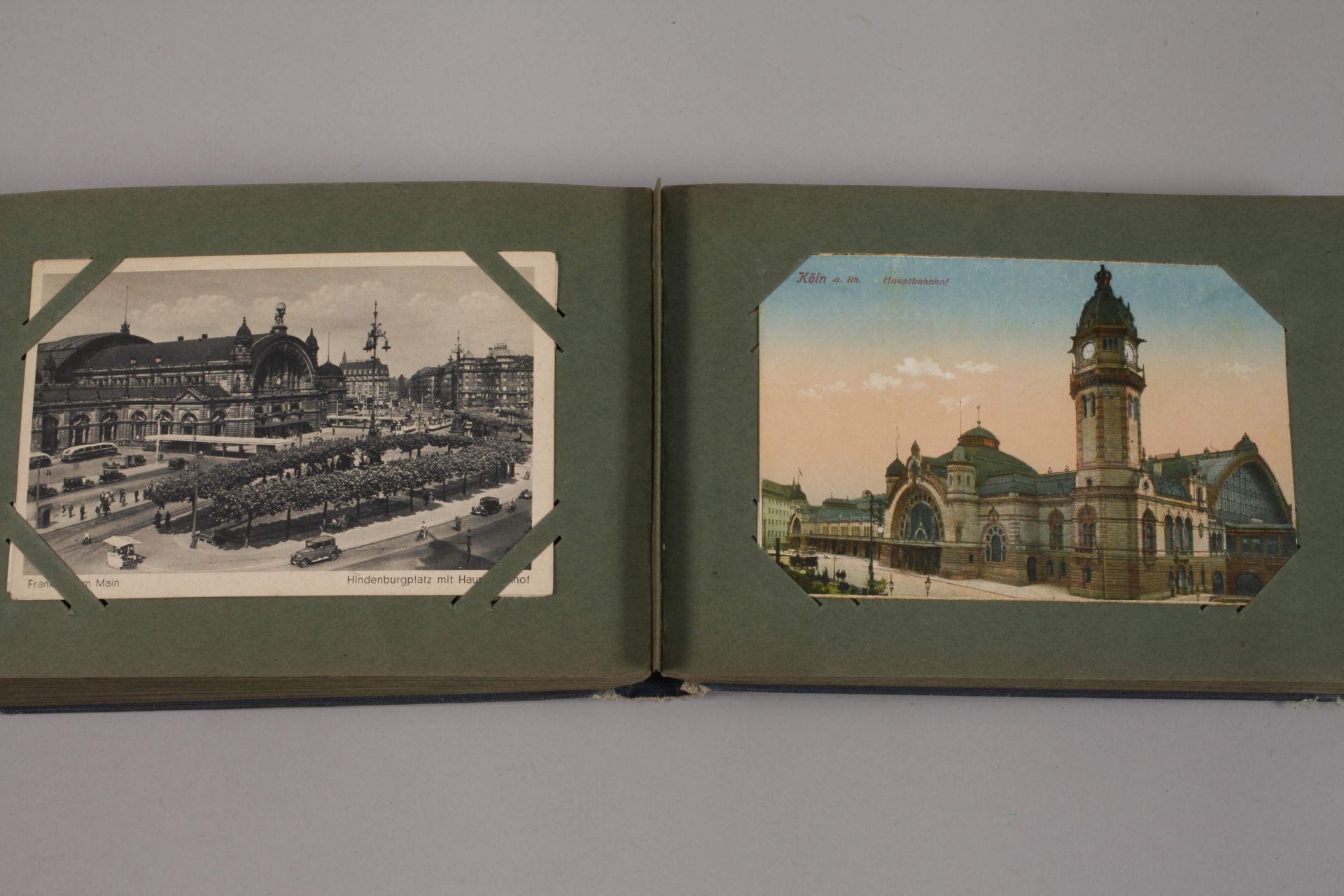 Picture postcard album railway stations - Image 7 of 9