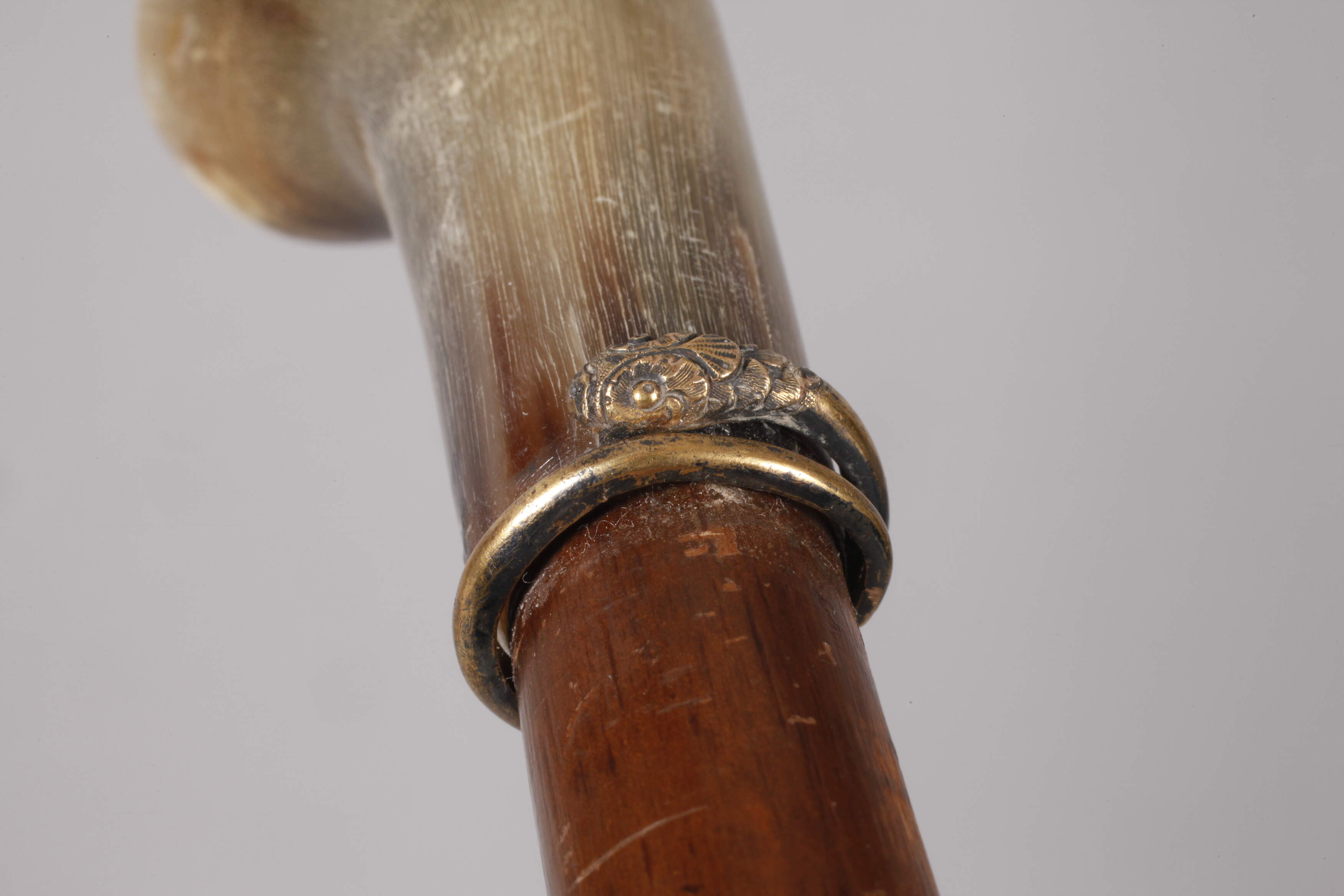 Walking stick horn - Image 5 of 6