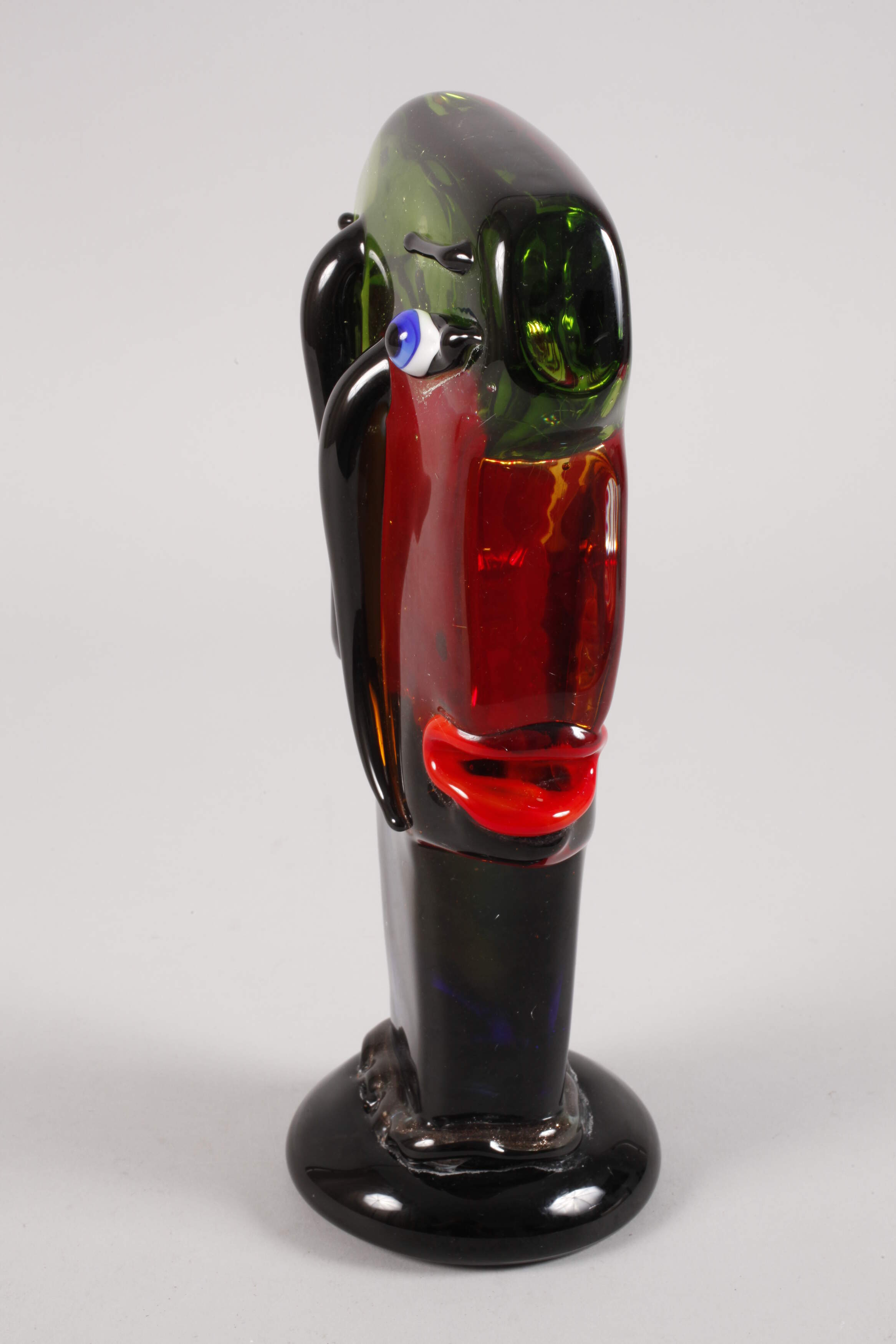 Gilde Glass Art Sculpture Double Face - Image 2 of 3