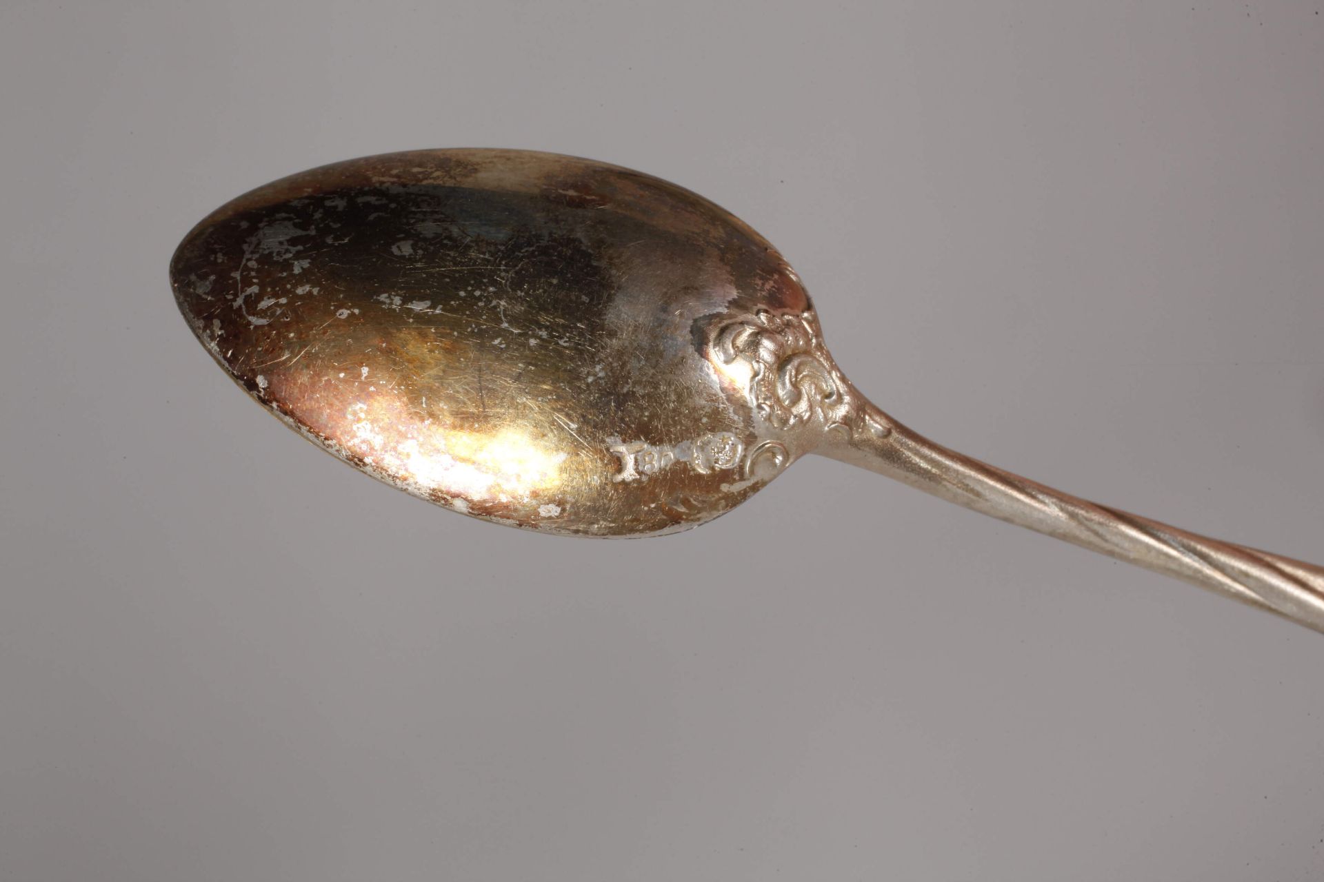 Twelve silver spoons Historicism - Image 3 of 4