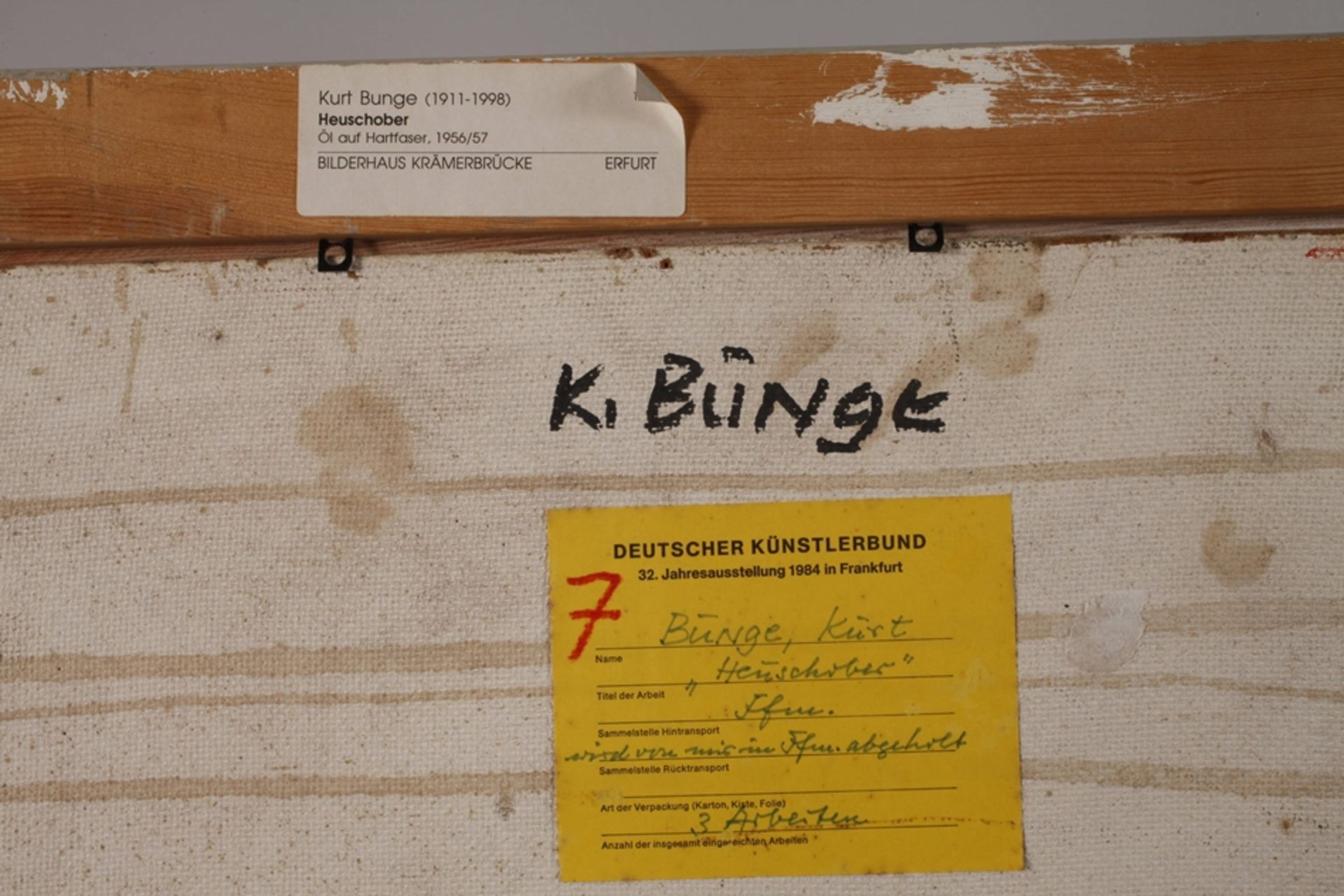 Prof. Kurt Bunge, "Heuschober" - Image 8 of 8