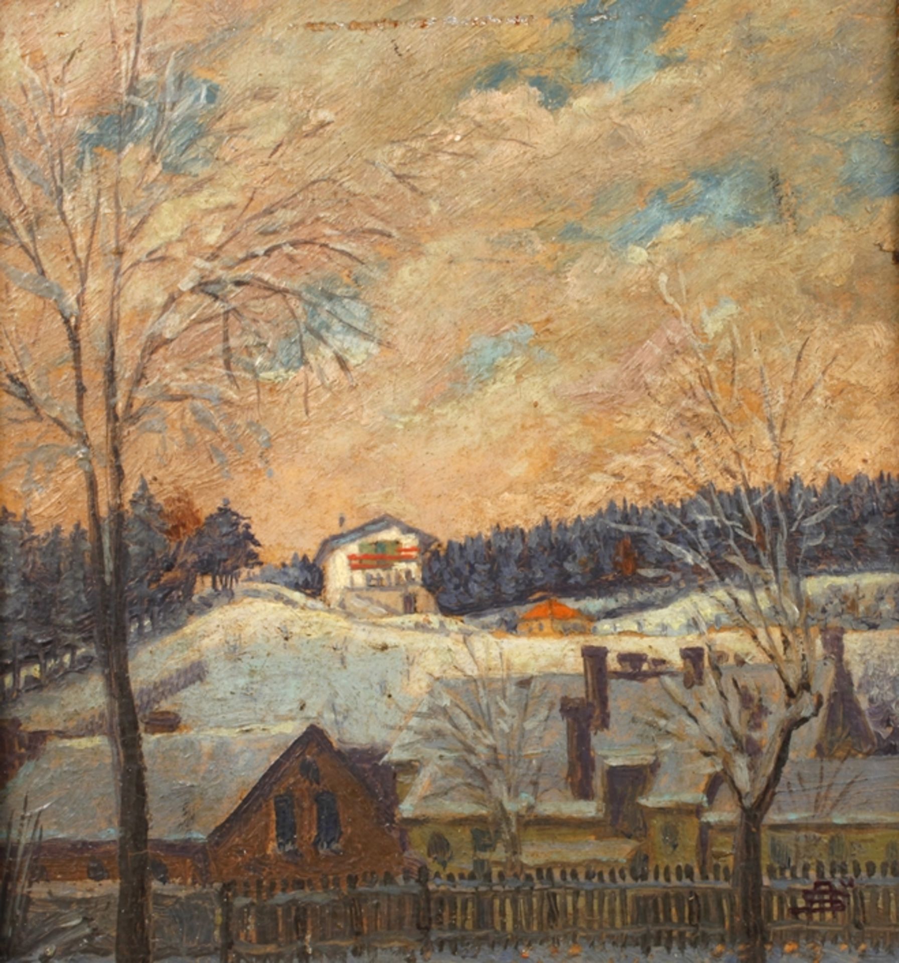 Village in Winter