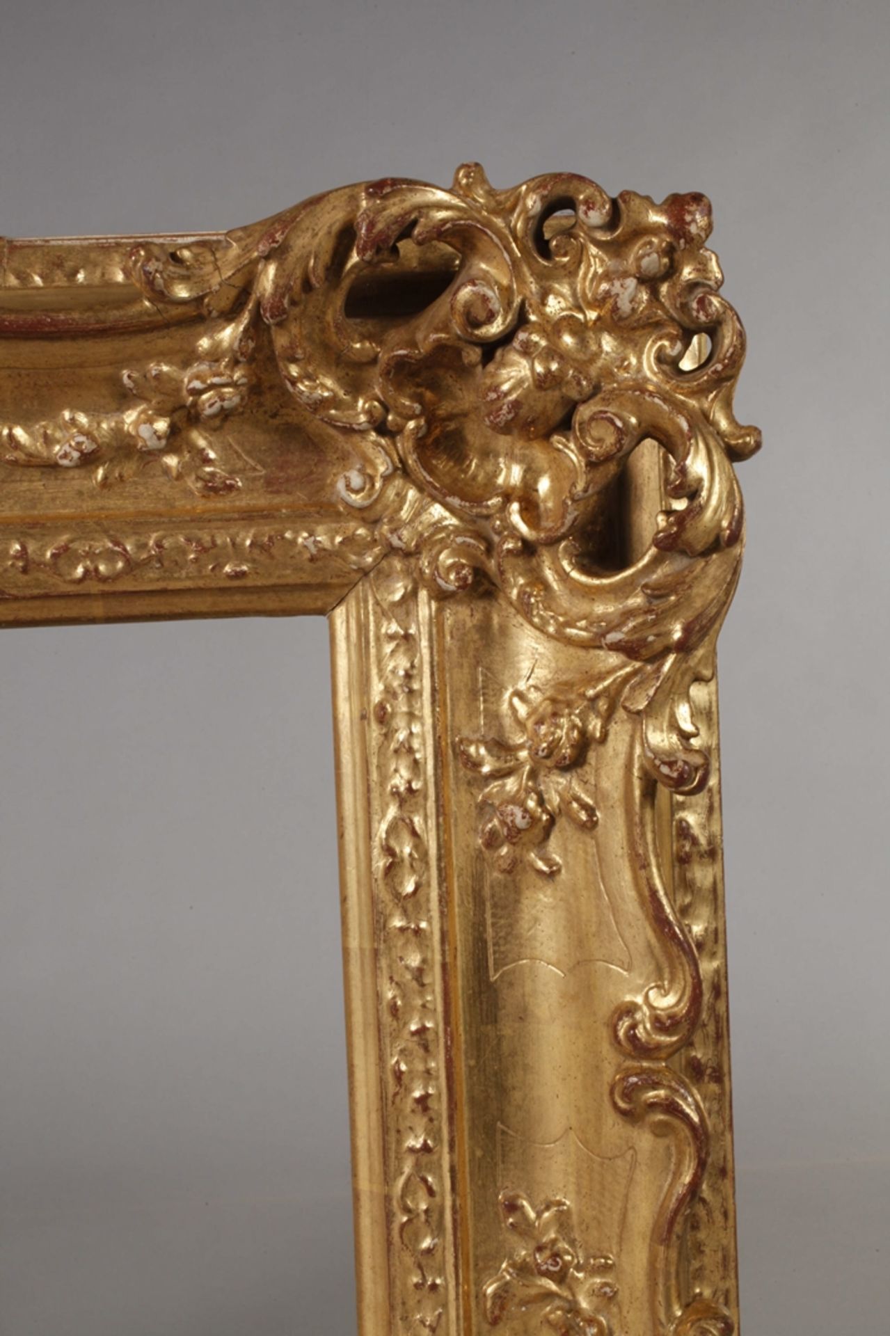 Gold stucco frame in baroque style - Image 2 of 4