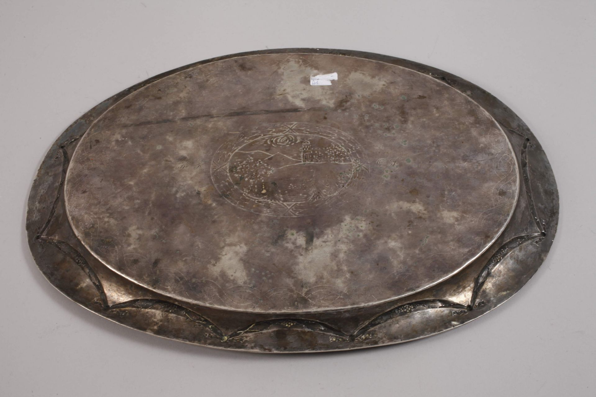 Silver tray - Image 3 of 4