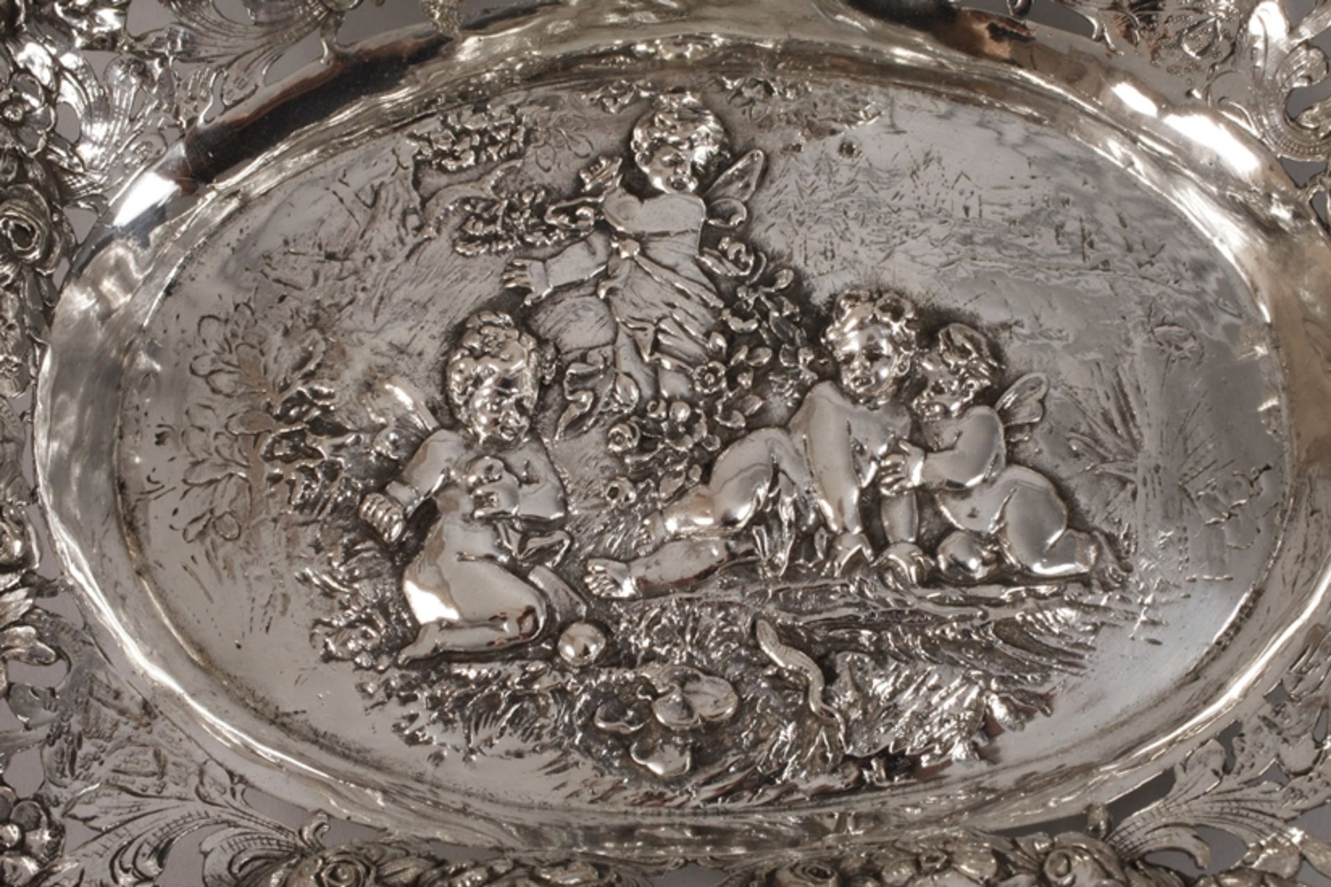 Large breakthrough bowl silver - Image 2 of 5