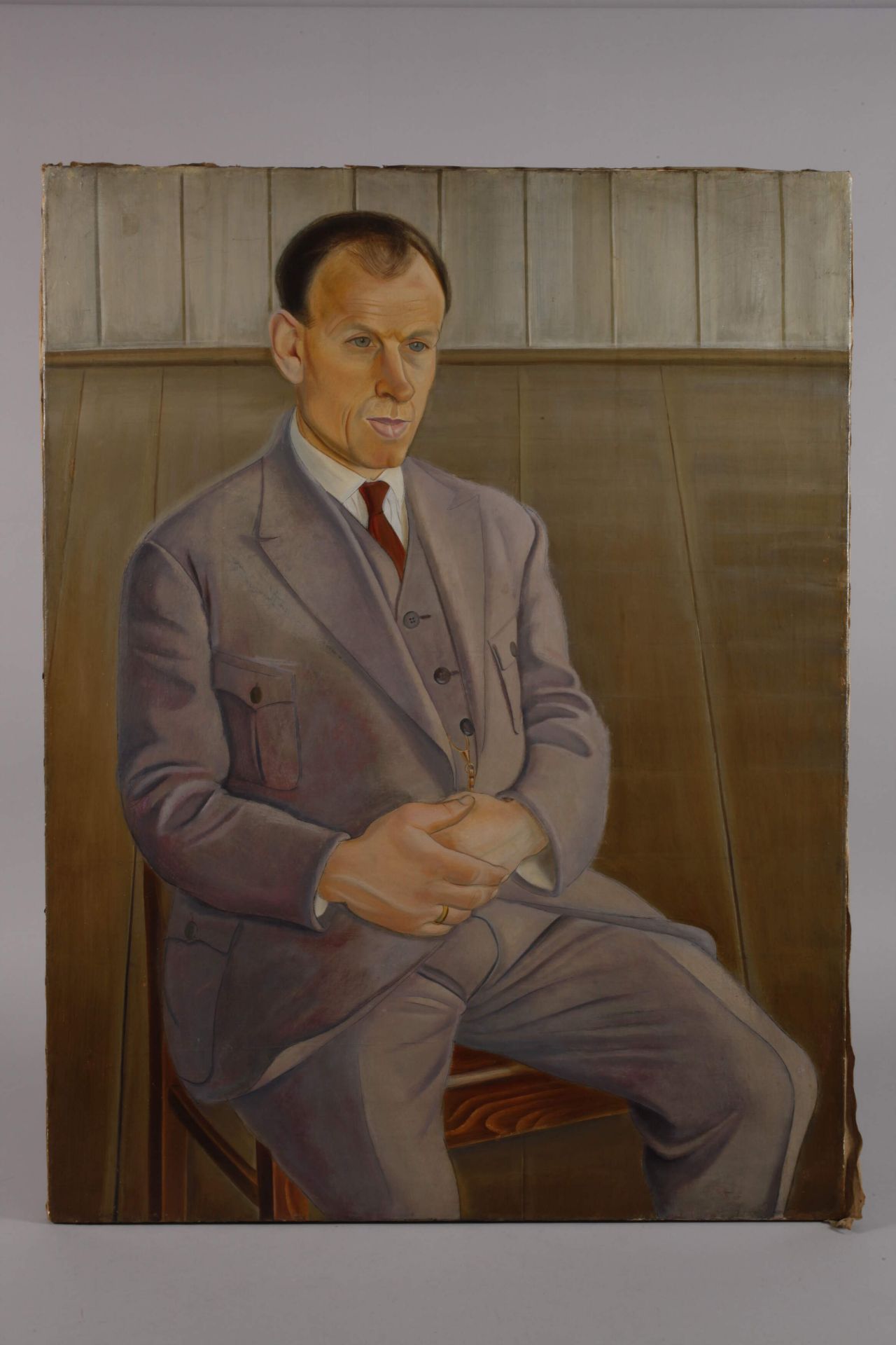 Gerd Böhme, Portrait of a Gentleman - Image 2 of 6