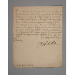 Brief von Friedrich Wilhelm I. König in Preußen