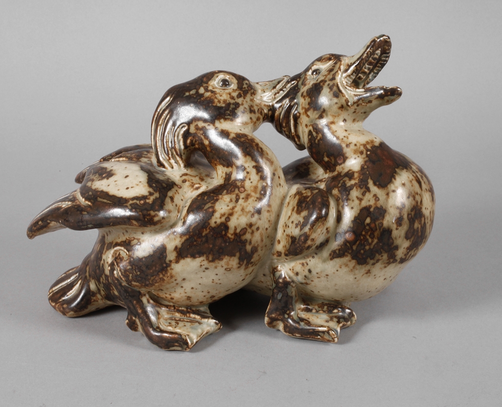 Royal Copenhagen pair of ducks