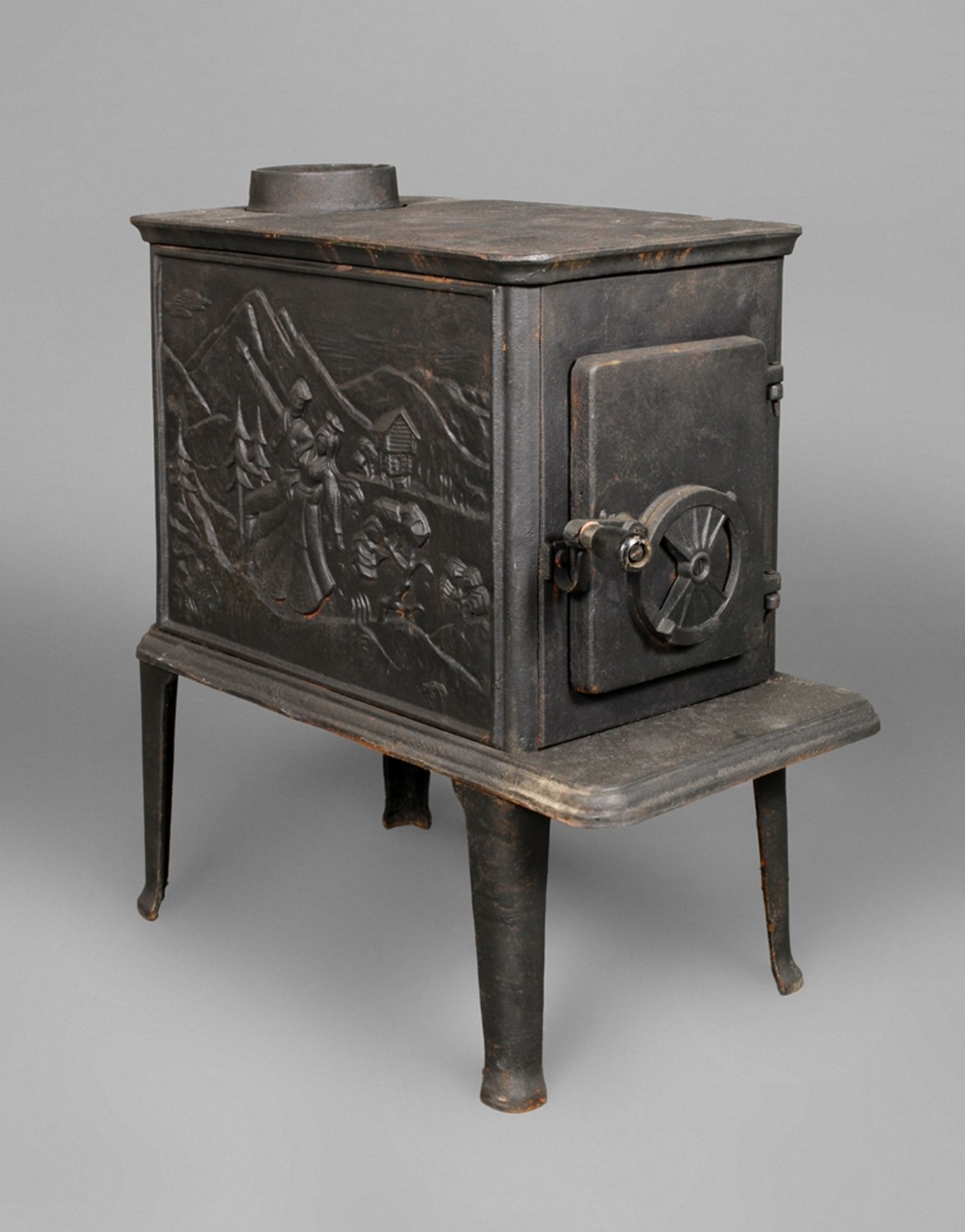 Small cast iron stove Norway