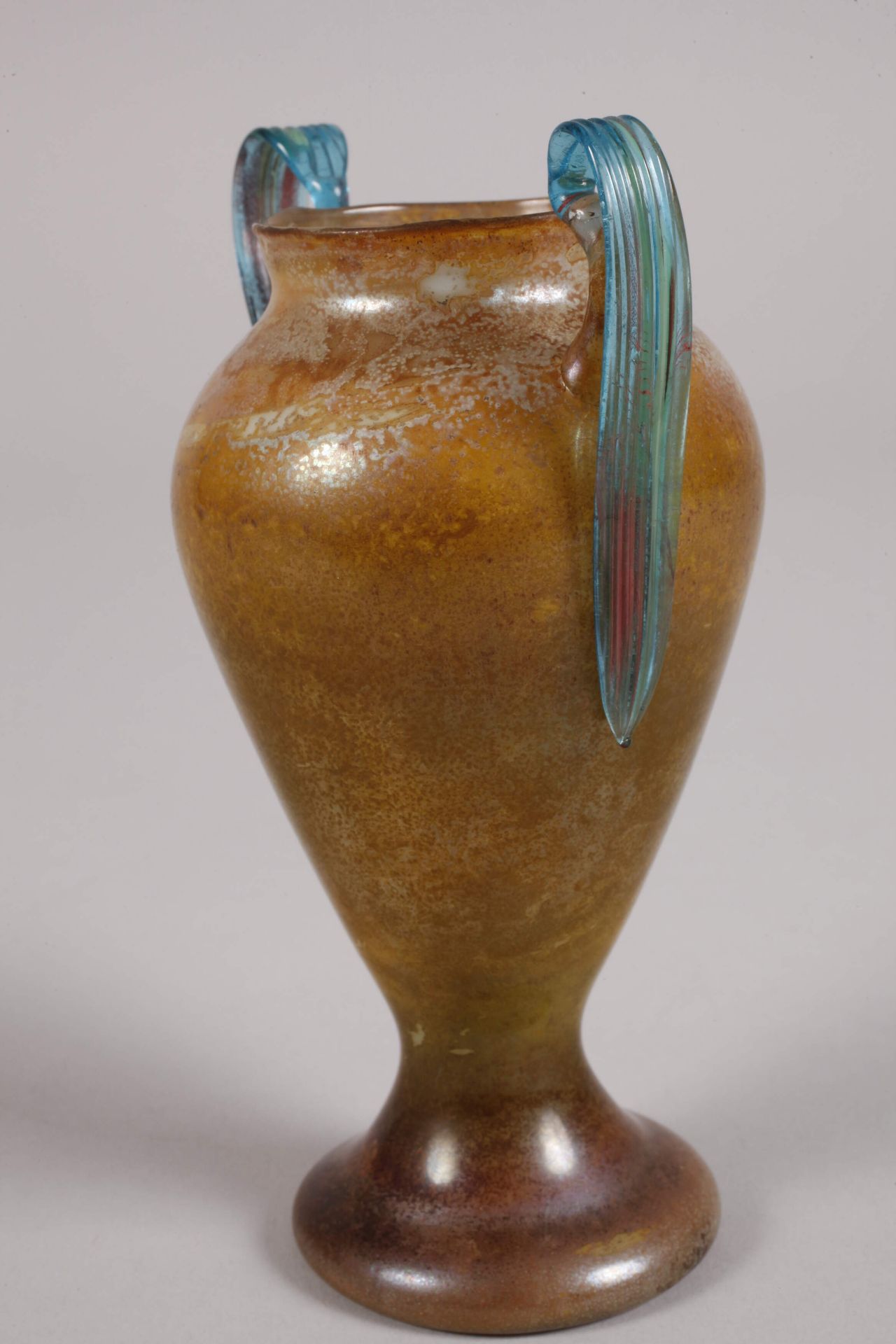 Small amphora vase with reduction painting - Image 2 of 4