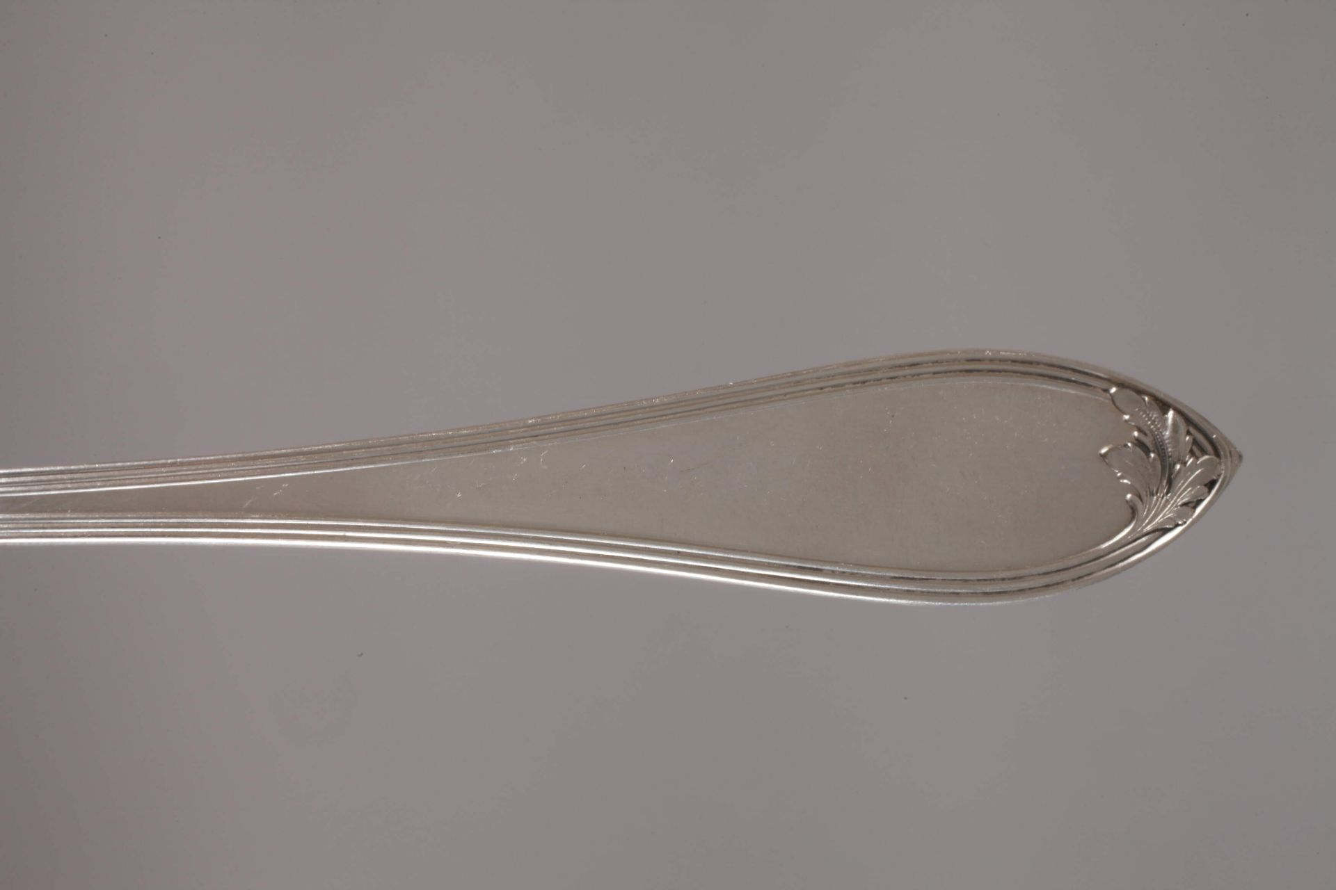 Large cutlery set acanthus decor - Image 12 of 12