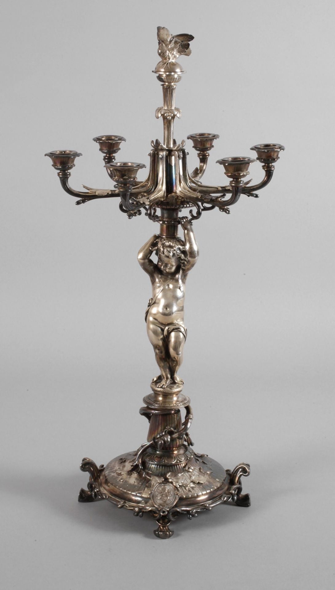 Large candelabra Jean-Baptiste-Jules Klagmann