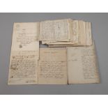 Konvolut historische Urkunden und Briefe