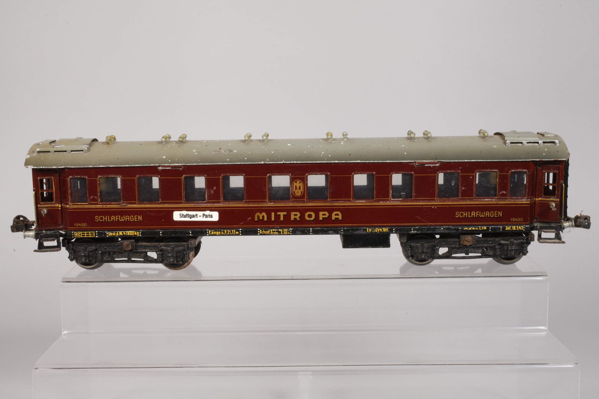 Märklin Mitropa Sleeping Car 19430 - Image 3 of 4