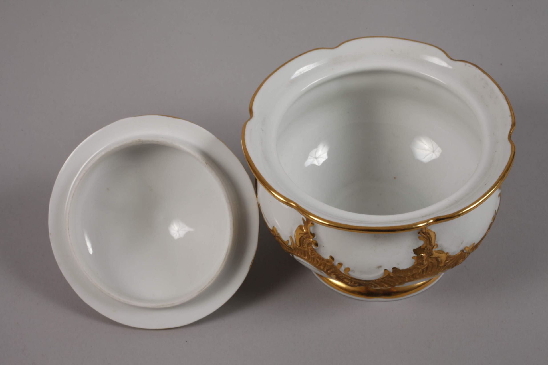 Meissen sugar bowl "B-Form" - Image 3 of 4