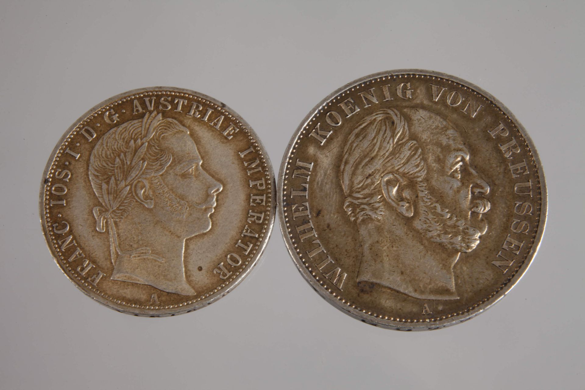 Two silver coins, Prussia and Austria - Image 2 of 3