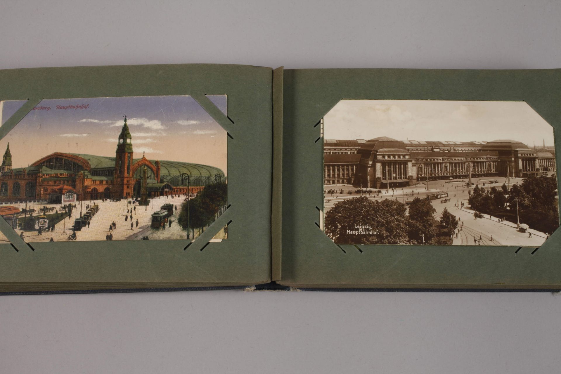 Picture postcard album railway stations - Image 5 of 9