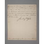 Brief Friedrich Wilhelm IV., König von Preußen