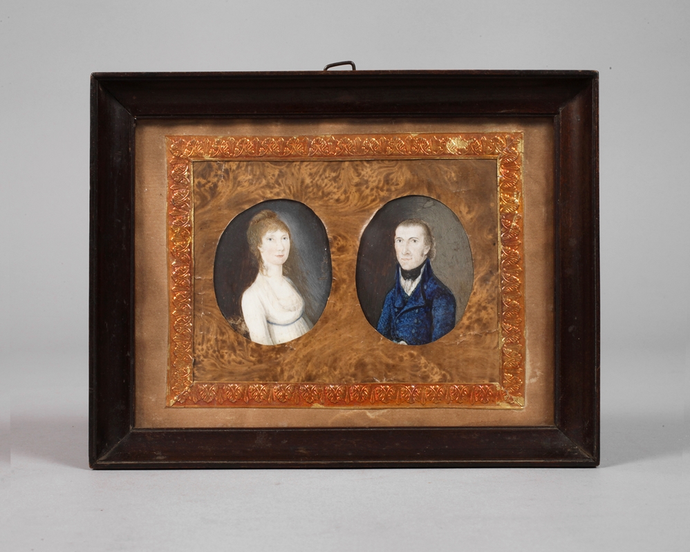 Miniature double portrait