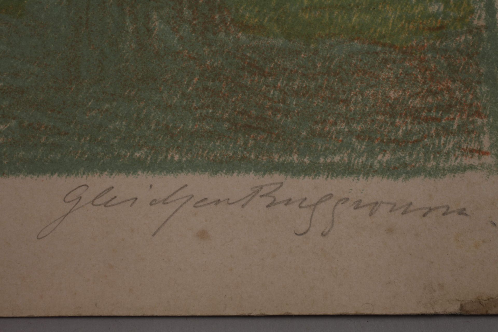 Heinrich Ludwig von Gleichen-Rußwurm, Am Feldrand - Bild 3 aus 4