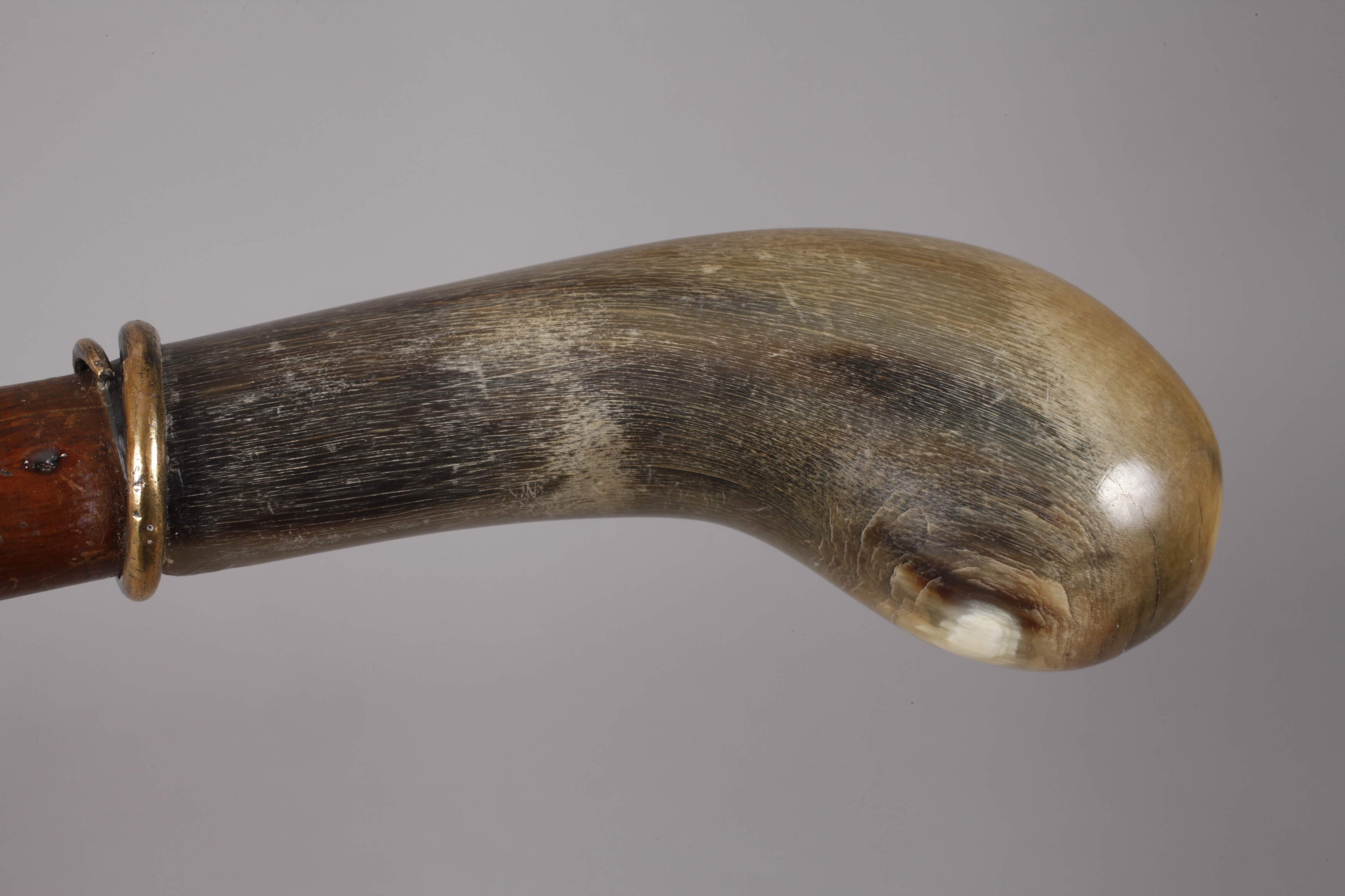 Walking stick horn - Image 4 of 6