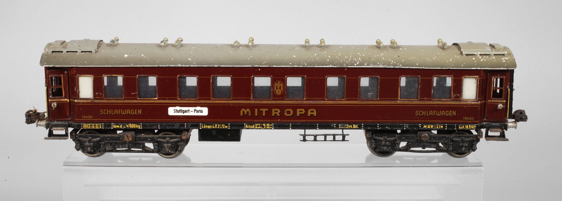 Märklin Mitropa Sleeping Car 19430