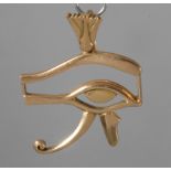 Goldanhänger "Auge des Horus"