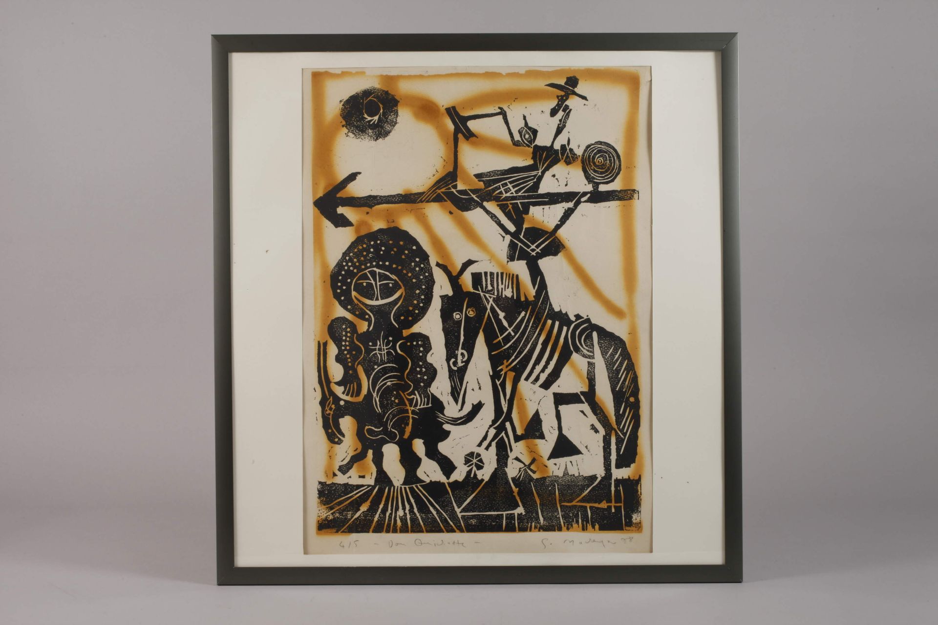 Gerd Mackensen, "Don Quixote" - Image 2 of 3