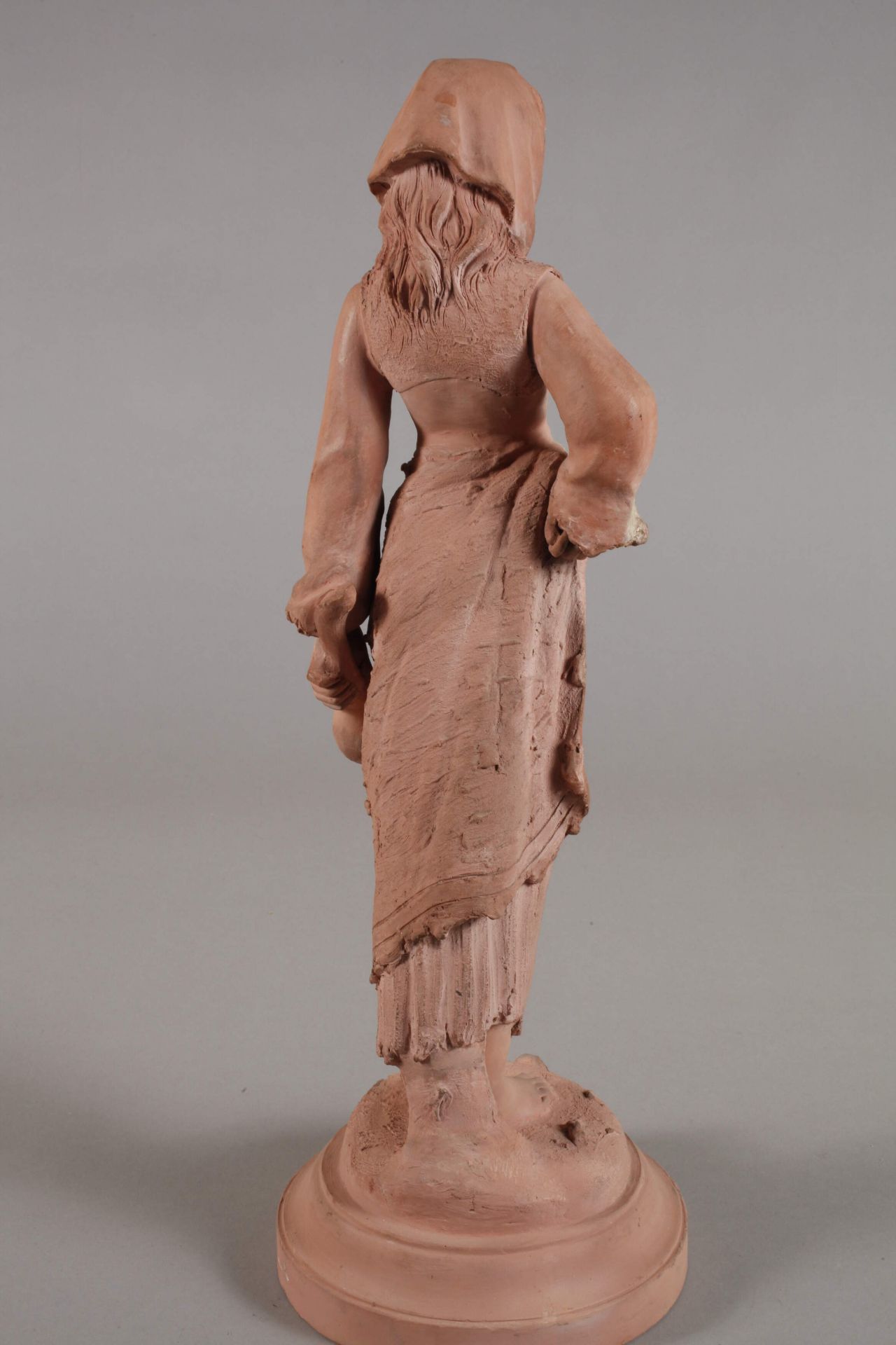 Henry Weisse, terracotta figure "La Cigale" - Image 4 of 9