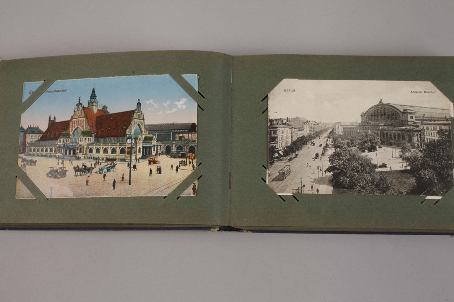 Picture postcard album railway stations - Image 4 of 9
