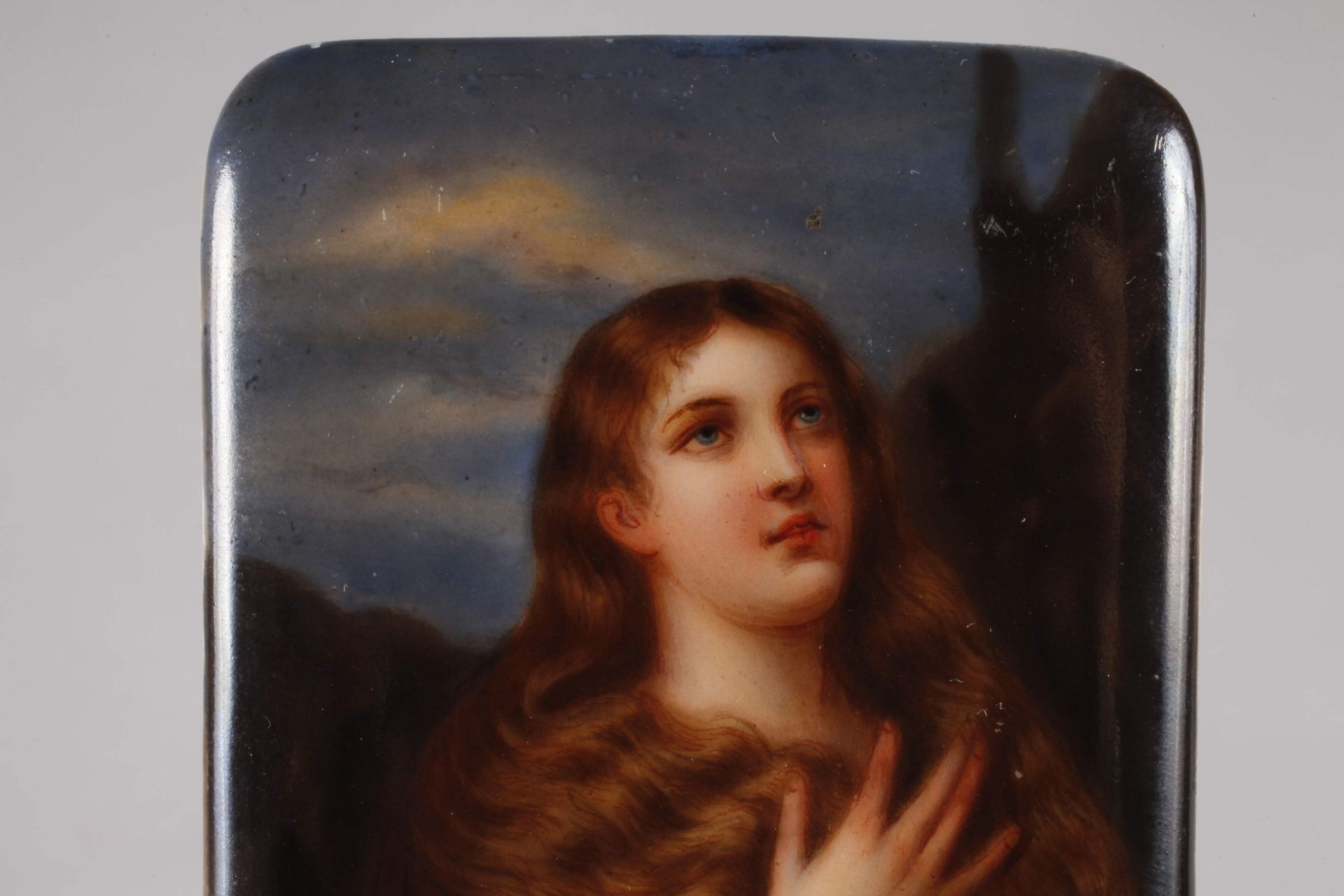 Small picture plate Penitent Mary Magdalene - Image 3 of 4