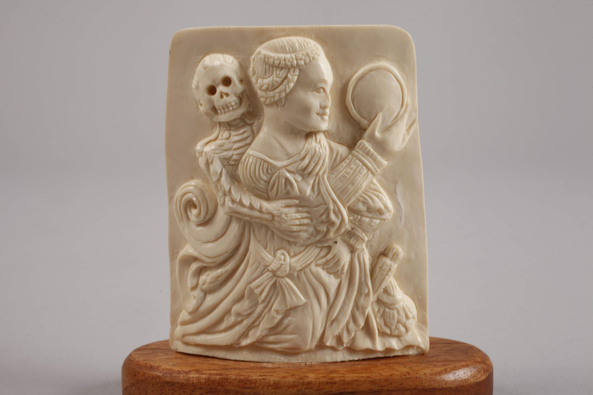 Relief carving Memento Mori - Image 2 of 3