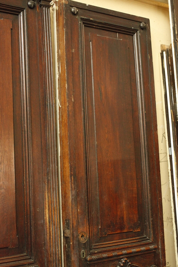 Pair of Historicist salon doors - Image 6 of 15