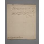 Brief Friedrich II., König in Preußen